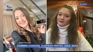 Carmen Chindriș, surprize pentru anul 2022
