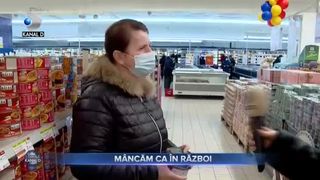 Mâncăm ca în război