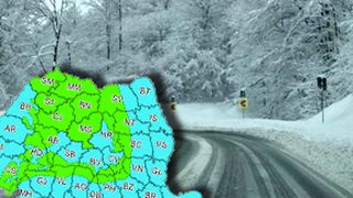 Cod galben de viscol în zone din 25 de judeţe. Vreme caldă cu cer senin în Capitală