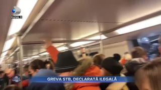 Greva STB, declarată ilegală