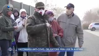 Vaccinarea anti-COVID, obligatorie prin lege in Austria