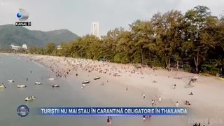 Turistii nu mai stau in carantina obligatorie in Thailanda