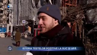 Isteria testelor pozitive la suc și apă