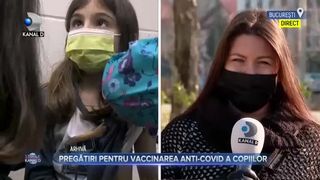 Pregătiri pentru vaccinarea anti-covid a copiilor