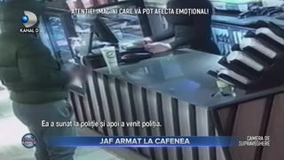 Jaf armat la cafenea