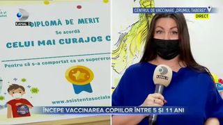 Incepe vaccinarea copiilor intre 5 si 11 ani