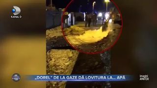 Dorel de la gaze da lovitura la apa