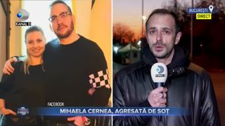 Mihaela Cernea, agresata de sot