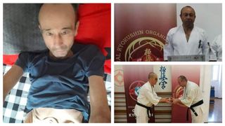 Povestea tristă a unui antrenor de karate. Bărbatul se luptă acum pentru viața lui din cauza unui infarct de mezenter