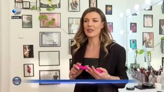 Machiajul 3D, colorat, la modă