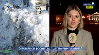 O româncă șochează Austria prin violență