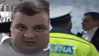 VIDEO |Scene șocante la secția de poliție. Un bărbat a lovit un jurnalist după ce a făcut accident: „Am băut cu...”