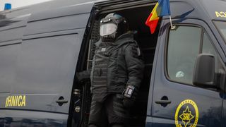 O bombă de aviație a fost găsită în mijlocul orașului Galați