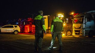 Trei convoaie blindate ale militarilor americani, ajung astăzi pe teritoriul Rom&acirc;niei. Primul convoi se află deja la baza Mihail Kogălniceanu