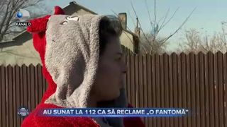 Au sunat la 112 ca să reclame „o fantomă”
