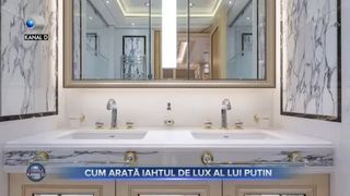 Cum arată iahtul de lux al lui Vladimir Putin. Valorează aproximativ 90 de milioane de euro - VIDEO