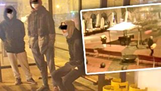 VIDEO | Mai mulți tineri din Timișoara au fost surprinși în timp ce furau butelii