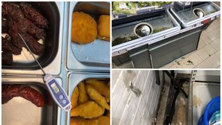 Dezastru într-un lanț de magazine din Capitală:  legume şi fructe stricate, mizerie, gândaci și mucegai pe tavan. Șase unități au fost închise