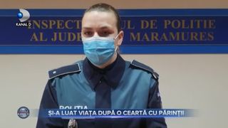 Si-a luat viata dupa o cearta cu parintii