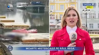 Moarte misterioasă pe r&acirc;ul Bega