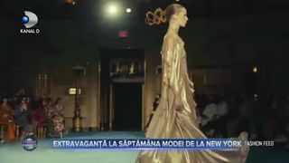 Extravaganță la Săptăm&acirc;na Modei de la New York