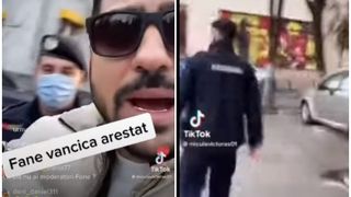 Interlopul Fane Văncică a fost arestat. Operațiunea, transmisă LIVE pe TikTok