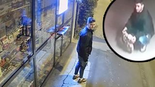 VIDEO | Un tânăr a vrut să spargă două magazine din Galaţi, dar s-a speriat de alarmă