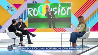 &bdquo;Doina&rdquo; Duce folclorul rom&acirc;nesc pe scena Eurovision