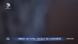 Medic ortoped, păcălit de escortă