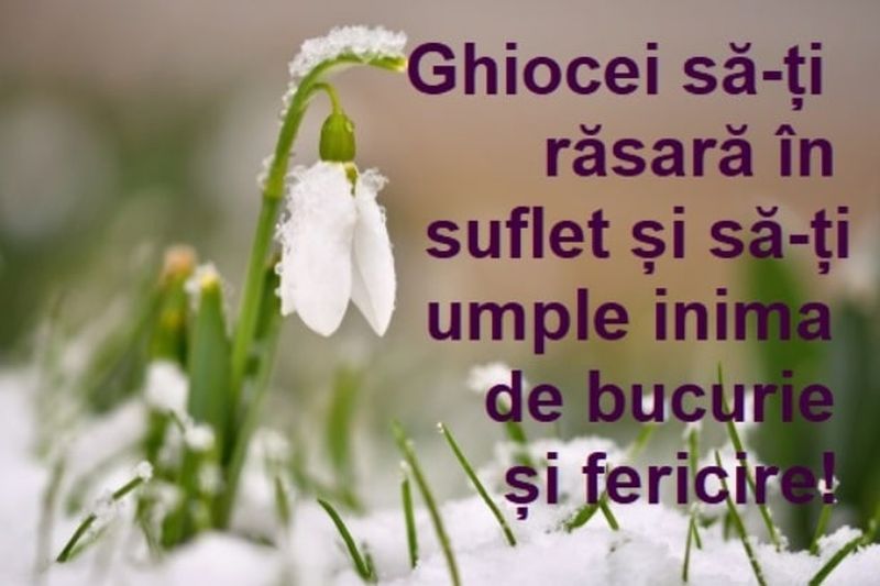 Urări de 1 Martie 2022: Mesaje şi felicitări cu o primăvară frumoasă