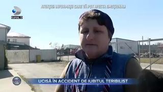 Ucisă în accident de iubitul teribilist
