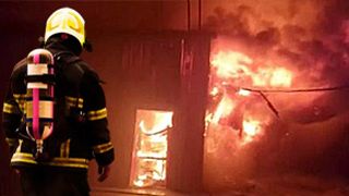 VIDEO | Incendiu devastator la o fabrică din Mizil