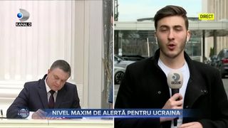 Nivel maxim de alertă pentru Ucraina
