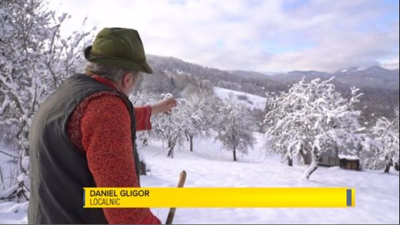 Povestea lui Daniel Gligor, unul dintre ultimii moți din Apuseni. De 20 de ani trăiește singur, într-un loc abandonat de oameni