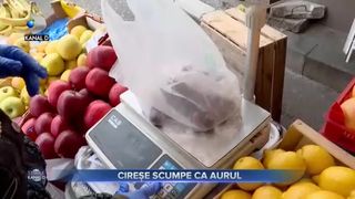 Cireșe scumpe ca aurul