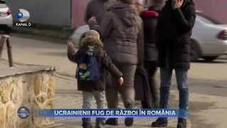 Ucrainienii fug de război în România