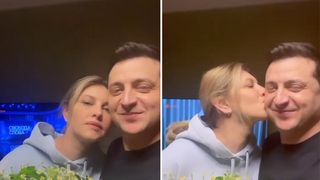 Imagini emoționante cu Prima Doamnă a Ucrainei, soția președintelui Zelenski. Familia prezidențială, ținta nr.1 în atacul Rusiei