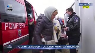 70 De mii de refugiați ucraineni au intrat în România