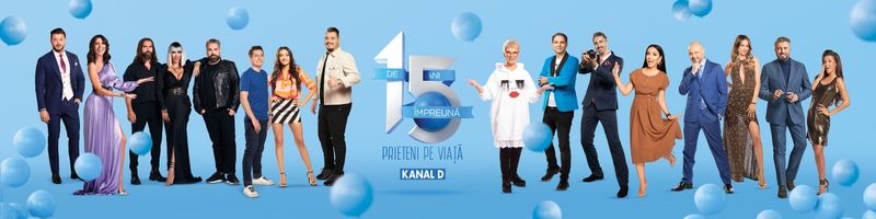 Kanal D împlinește astăzi, de 1 martie, 15 ani! 
