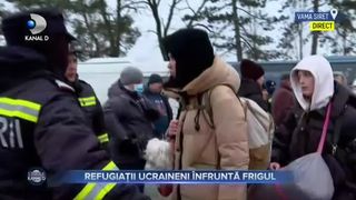 Refugiații ucraineni &icirc;nfruntă frigul