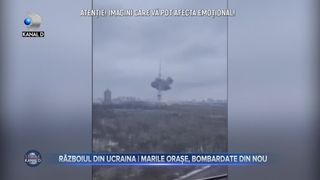 Războiul din Ucraina - Marile orașe bombardate din nou