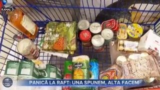 VIDEO - Cumpărături de spaima războiului. Sociolog: “Este în instinctul de supraviețuire”
