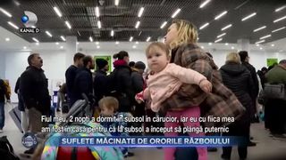 Suflete măcinate de ororile războiului