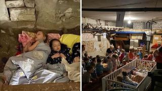 Maternitățile din orașele bombardate au fost mutate în subteran