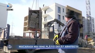 VIDEO | Construcțiile, domeniul care a sfidat pandemia! Un macaragiu este mai bine plătit decât un arhitect