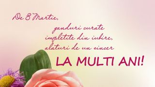 mesaje și felicitări de 8 martie