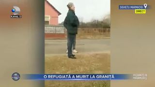 O refugiată a murit la graniță