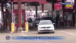 Refugiații continuă să sosească în România