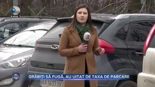 Grăbiți să fugă, au uitat de taxa de parcare