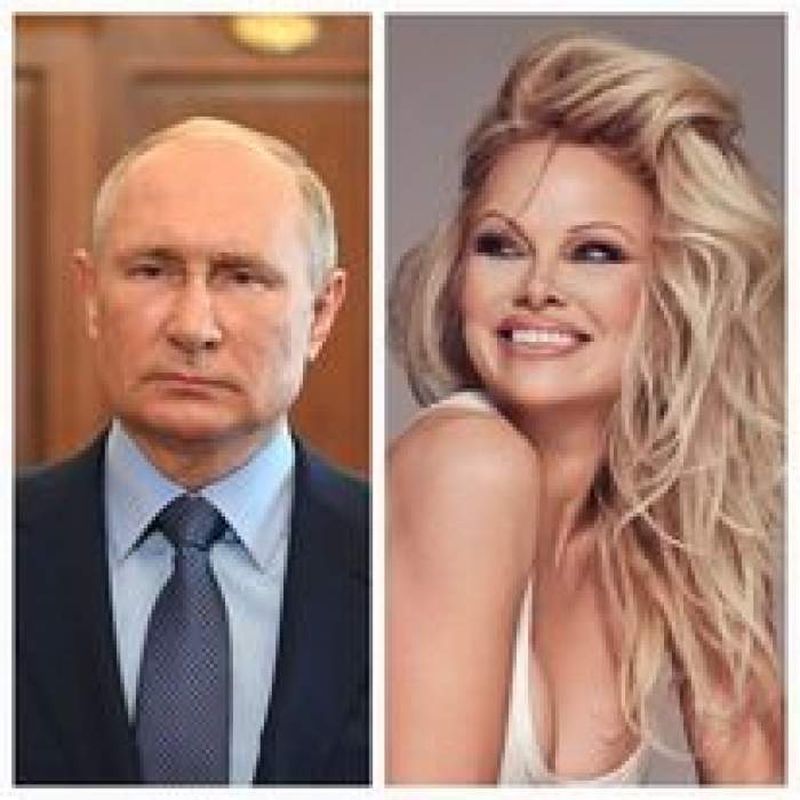 relația dintre pamela anderson și vladimir putin